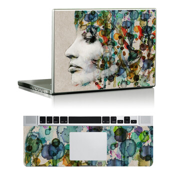 SkinAT 苹果笔记本MacBook全套保护贴膜 3M材料 忧伤的女人 Pro 15 (Retina)
