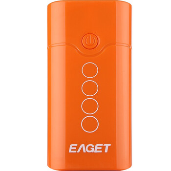 忆捷（EAGET）捷能P5200R 5200MA 移动电源 （橙色）京东专供版