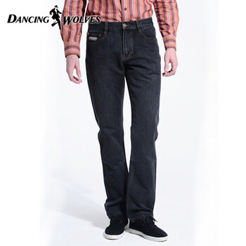 dancingwolves与狼共舞 牛仔长裤休闲风格20dw4758 002黑灰 43