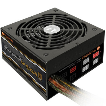 Tt（thermaltake）Smart 450（SP-450M）电源（铜牌模组/宽幅/主动PFC/14cm静音风扇/加长线材）