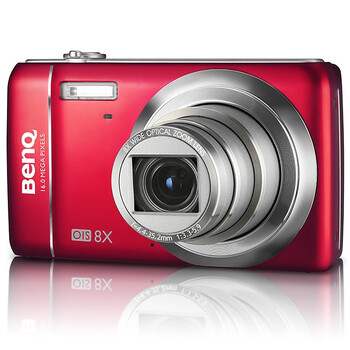 明基（BenQ） LS200 数码相机 红色（1600万像素 3.0英寸液晶屏 8倍光学变焦 25mm广角）