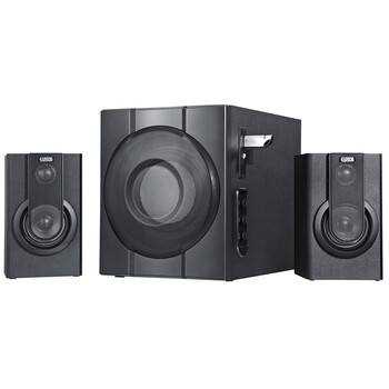 耳神（EARSON）ER2539音箱 可读U盘SD卡播放2.1全能低音炮 主副机带烤哑光铁网 侧控高中低音调节