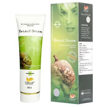 丰胸产品 丰胸美胸泰国原装进口Stherb圣荷丰胸增大经典两件套并赠送纳米露15ML