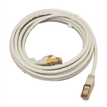 包尔星克（PowerSync）CAT702PW 高速7类网线 珠光白圆线 2米