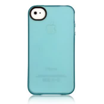 沃尤尼（VOUNI）iPhone磨砂保护软套 适用于iPhone4/4s 蓝色