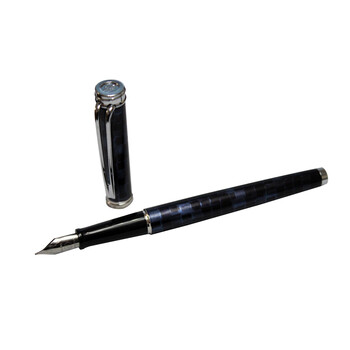 威迪文 Waterman 和谐系列 钢笔 蓝理纹