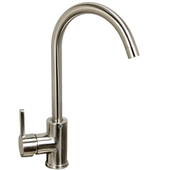 弗林斯 304不锈钢水龙头不含铅厨房龙头拉丝冷