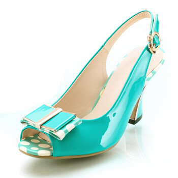 079-7D39 新款时尚高贵气质水钻后绊带高跟鱼