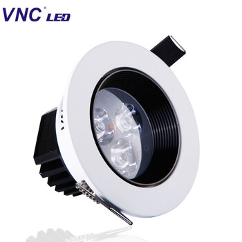 VNC led全套一体化天花灯背景墙射灯防眩光全新升级系列 3W正白光W02