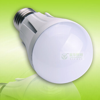 宸华照明高亮led节能灯泡5W/7WE27螺口光源 LED灯泡 7W 白光