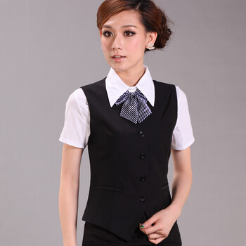 爱露卡 职业<em>女装</em>银行酒店工作制服<em>马夹</em> 修身西