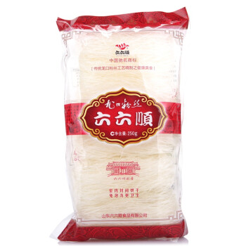 六六顺龙口粉丝250g:化妆品 母婴 食品 手机 数