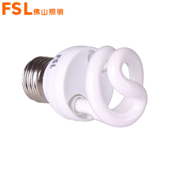佛山照明 FSL 6瓦 T3半螺旋型电子节能灯 1支装