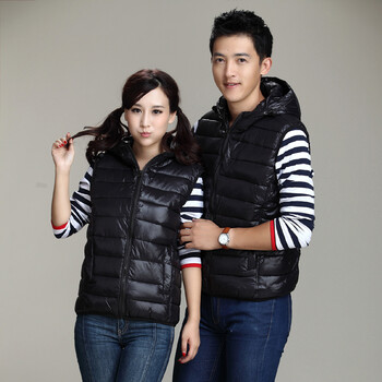 <em>货到付款</em>天乐斯威<em>马甲</em>女秋冬韩版时尚轻薄情侣