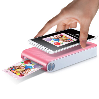 LG PD239P 趣拍得 智能手机照片打印机口袋相印机(粉色）