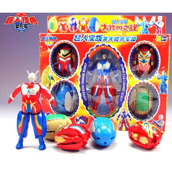 顺嘉玩具 超人家族及大怪兽军团奥特曼赛罗奥