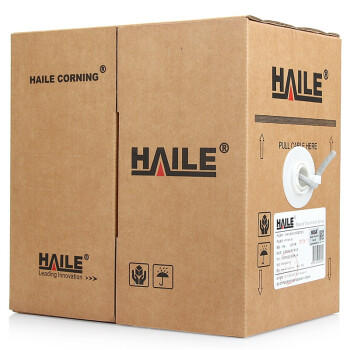 海乐（Haile） HT7104-100 六类非屏蔽高速网线 100米