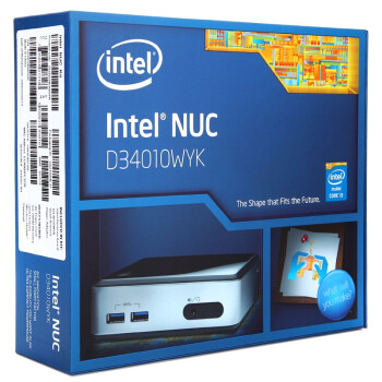 英特尔（Intel） BOXD34010WYK 新一代NUC计算平台 内置英特尔酷睿i3-4010U 处理器