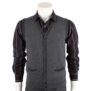 恒源祥<em>集团</em>Fazeya镜面中年男士<em>开衫</em>V领纯羊毛