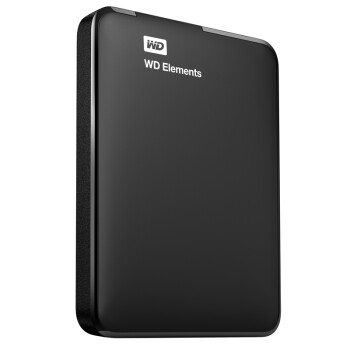 西部数据（WD） Elements 新元素系列 2.5英寸 USB3.0 移动硬盘 1TB（WDBUZG0010BBK）