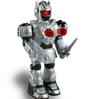 佳奇 遥控机器人儿童玩具模型 猛虎战神 光速剑