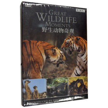 纪录片 BBC野生动物奇观 盒装DVD 中英双语