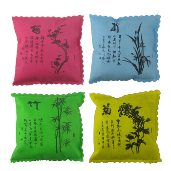 
                                                            绿房子 除甲醛活性炭 炭包 新房汽车除味去甲醛竹炭包 除甲醛 新车除味剂 梅兰竹菊                