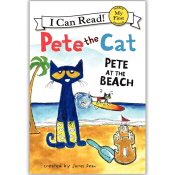 i can read pete the cat原版儿童英文绘本皮特猫:在