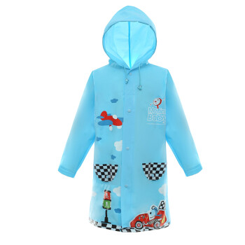 
                                        【双帽檐带防雨面罩】儿童雨衣可爱时尚小孩宝宝男童女童学生雨衣雨披 YY-2018儿童雨衣新款 柠檬黄 L号                