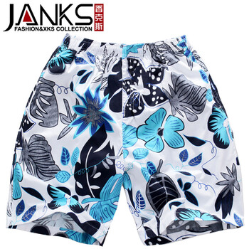 香克斯(janks) 纯棉<em>大码运动短裤男</em>沙滩裤 053