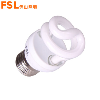 佛山照明 FSL 6瓦 T3半螺旋型电子节能灯 1支装