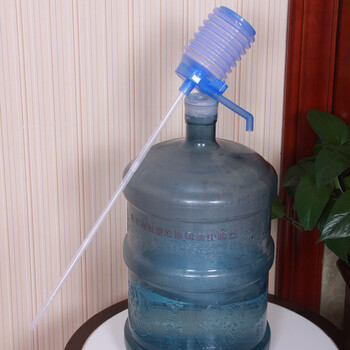 华庭丽娜 加厚版手压式 纯净水吸水器  桶装水抽水器  倒置气压式取水器 饮水器具 取水器