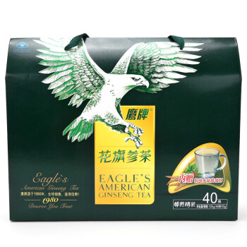 鹰牌花旗参茶40包装小组,鹰牌花旗参茶40包装