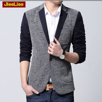 jieeliee2014新款男士翻领 时尚潮流<em>休闲</em>男装 外
