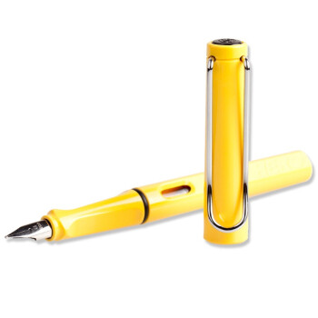 英雄（HERO） 359 正姿色彩系列铱金钢笔EF尖（赠送6支墨馕） -黄色