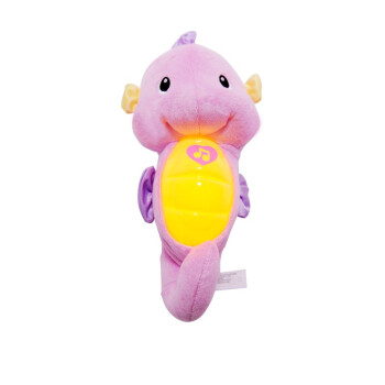 费雪益智玩具声光安抚海马R5534-粉色