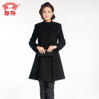 【免运费<em>试穿</em>】格格2013新款黑色秋冬 羊绒羊