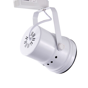 VNC LED 轨道灯 led轨道射灯 服装店节能灯照明灯射灯10D 7W暖白光(白壳)