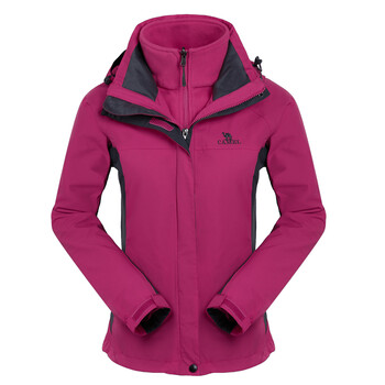 【顺丰包邮】骆驼(CAMEL)户外<em>女款冲锋衣</em> 防