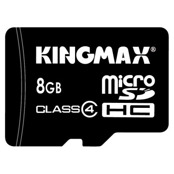 胜创（kingmax）8G TF(micro-SD)卡 手机存储卡（class4）标配原装SD转换器