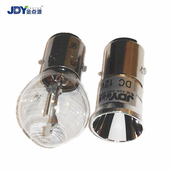D灯 内置电动车大灯LED灯泡S2电动车灯泡BA20D双爪头直径20mm 12V CREE芯片白聚光镜面 5W