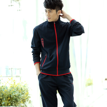 2014春季新款<em>男士卫衣立领开衫</em>户外运动休闲