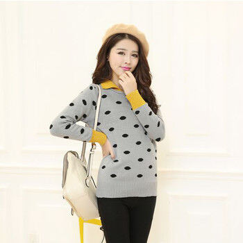 千婷妮2014年春季新款女装秋冬装上衣韩版中长款