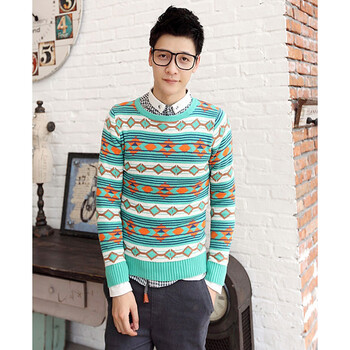 <em>男士厚毛衣</em>套头性价比 男士毛衣 圆领质量好推