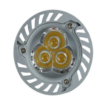 山沃照明GU10射灯LED灯AC220V/3W节能灯卡口灯杯（5只装） 暖白光