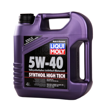 LIQUI MOLY 力魔 全合成机油 4L（SM/CF 5W-40）