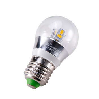 VNC照明 LED全新技术360度仿白炽灯泡E27吸顶灯透明罩5WP05-360° 5W正白光