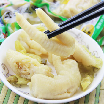 奇爽 乐棒棒 散装山椒凤爪 泡凤爪 16包左右 约