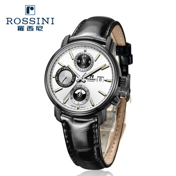 <em>罗西尼Rossini</em>商务<em>手表</em>新款皮带女款<em>腕表</em>瑞士