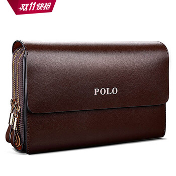 『抢光双11』美国POLO男士真皮手包2013新